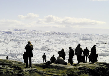 ▲ 2004년 유네스코 세계자연유산으로 지정된 세르메끄 쿠야레끄(Sermeq Kujalleq)는 매년 수많은 관광객들이 찾는 세계 최대의 빙하지대이다.