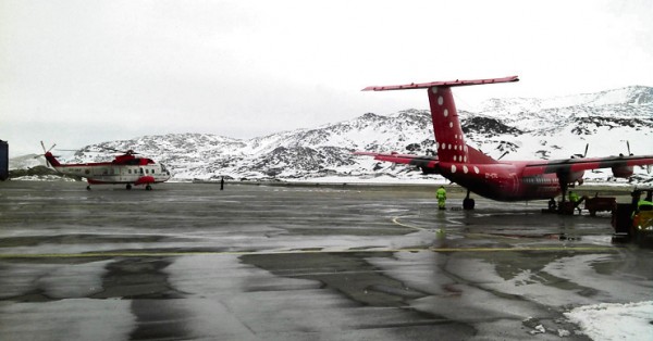 ▲ 운항이 정지된 일루리사트 공항. 그린란드 항공은 잦은 결항으로 인해 이곳 사람들에게 ‘임마까 에어라인’이라는 별명으로 불리곤 한다.